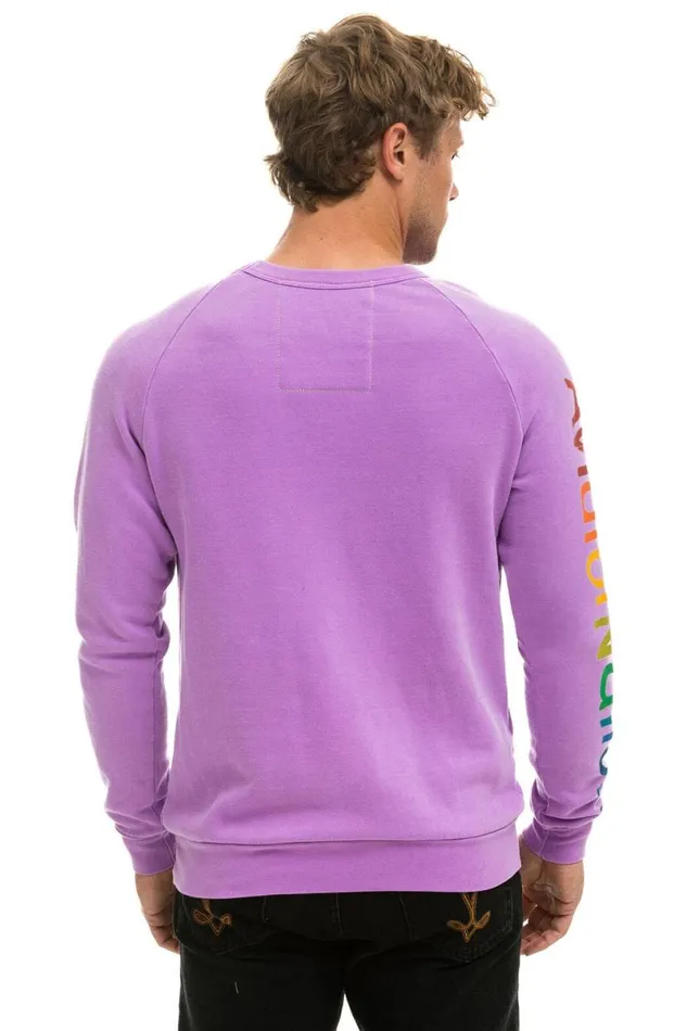 Sweatshirt 8211 Neon Purple WomenMen Aviator Nation Sweatshirts