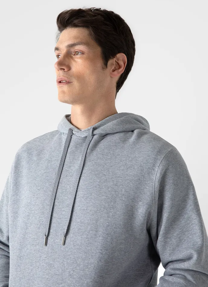 Sweatshirts and Sweatpants Men Loopback Hoodie Grey Melange ussunspel Sweatshirts and Sweatpants Men Loopback Hoodie Grey Melange ussunspel
