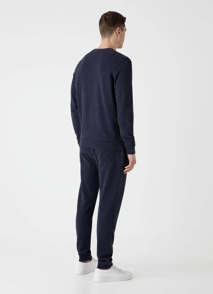 Sweatshirts and Sweatpants ussunspel Men Loopback Tracksuit Navy Sweatshirts and Sweatpants ussunspel Men Loopback Tracksuit Navy