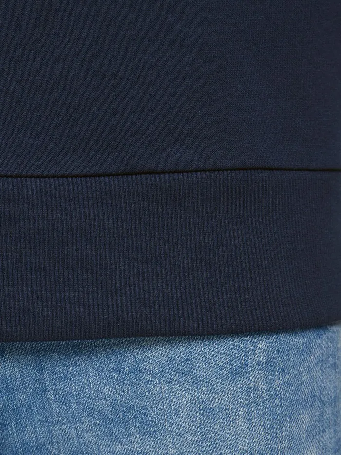 Sweatshirts JACK and JONES Mens LOOPBACK LOGO SWEATSHIRT Blue Navy Blazer Gift 4 You