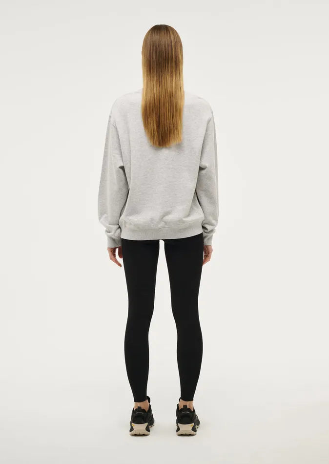 Sweatshirts QUALIFY SWEAT IN GREY MARL 8211 PE Nation Women