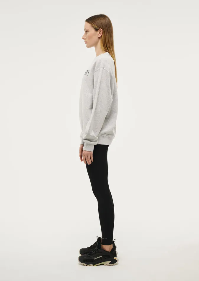 Sweatshirts QUALIFY SWEAT IN GREY MARL 8211 PE Nation Women