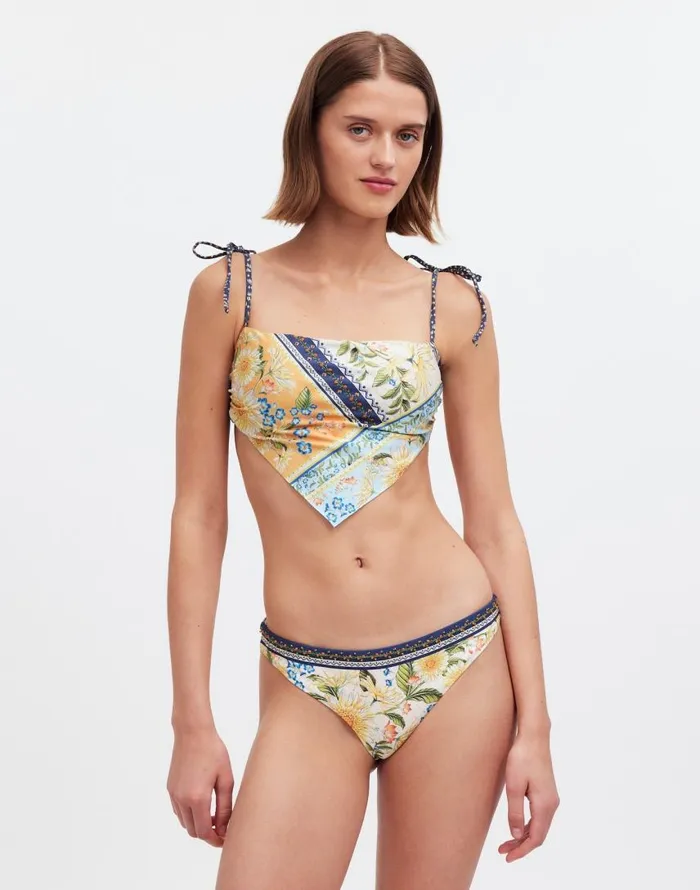 Swim Women Madewell Agua Bendita Lola Bikini Bottom Multi