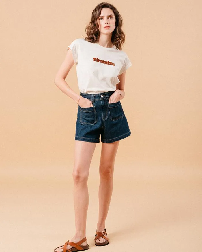 TSHIRT BEIGE MURE Shop Grace and Mila Printed Tshirts