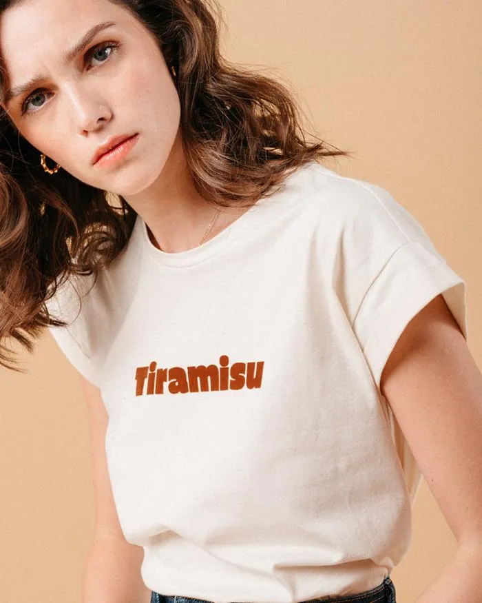 TSHIRT BEIGE MURE Shop Grace and Mila Printed Tshirts