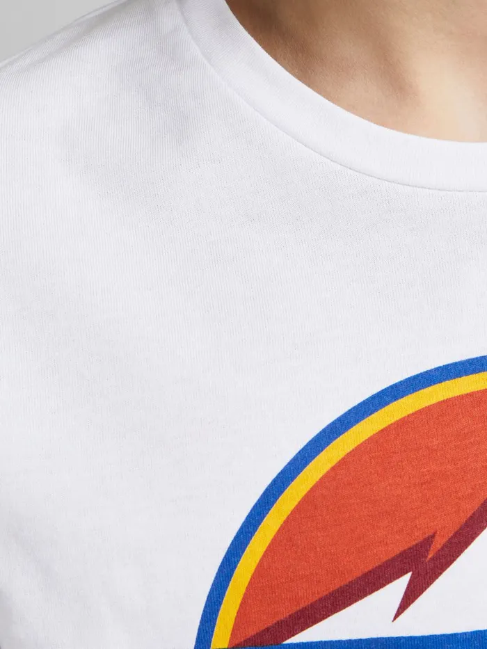 Tshirts JACK and JONES Junior BOYS LONGSLEEVED TSHIRT White White For Sale