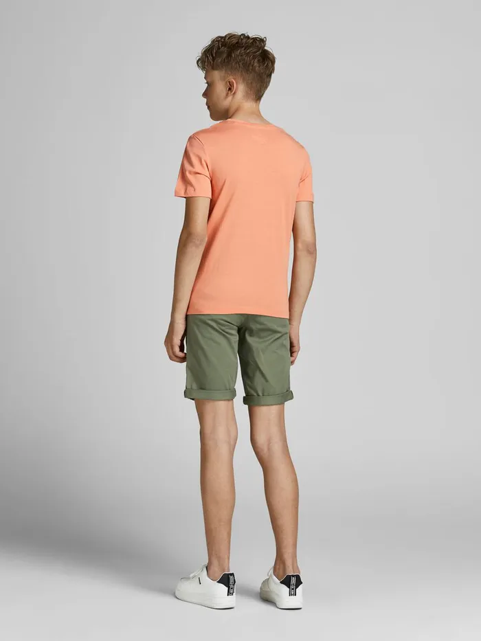 Tshirts JACK and JONES Junior BOYS TSHIRT Pastel Shell Coral On Sale