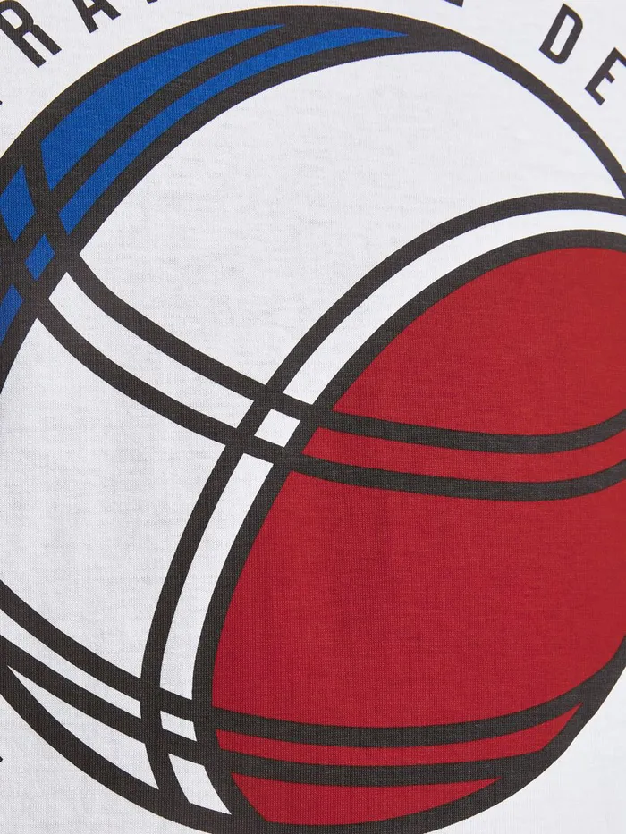 Tshirts JACK and JONES Mens FRENCH PRINT TSHIRT White White On Sale