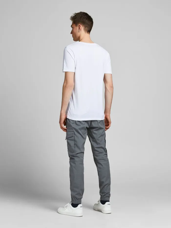 Tshirts JACK and JONES Mens LOGO TSHIRT White White Gift 4 You