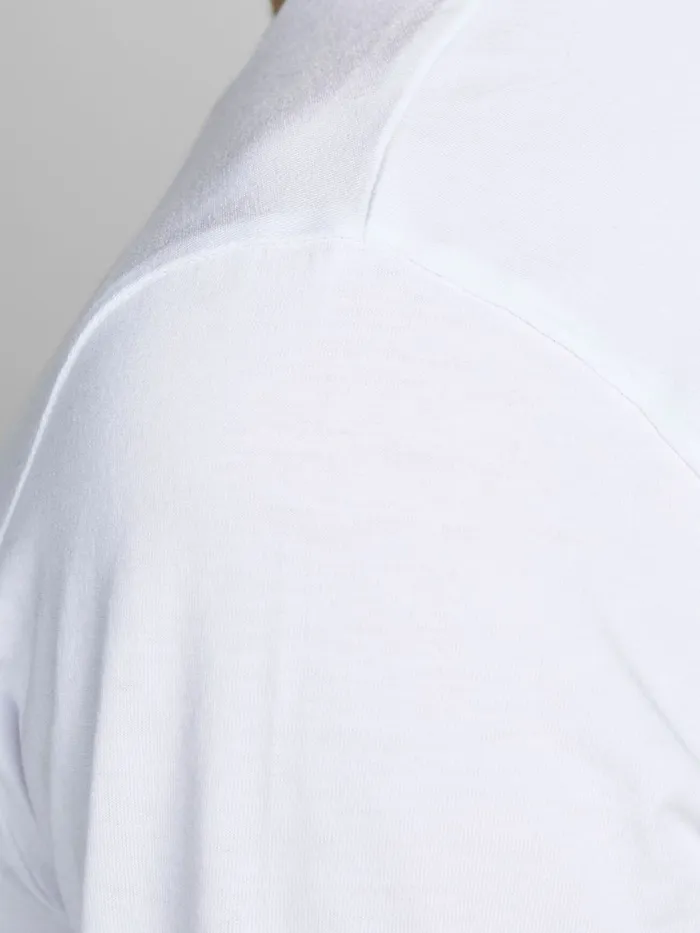 Tshirts JACK and JONES Mens LOGO TSHIRT White White Gift 4 You