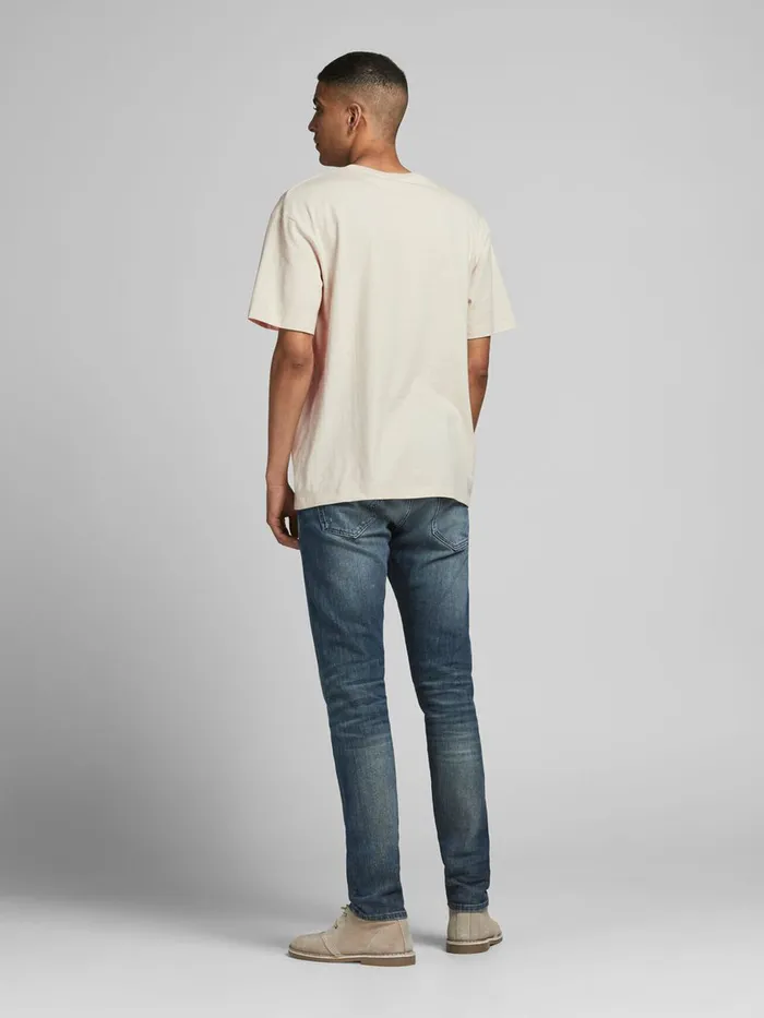 Tshirts JACK and JONES Mens PRIDE PRINT TSHIRT Beige Seedpearl Gift Ideas