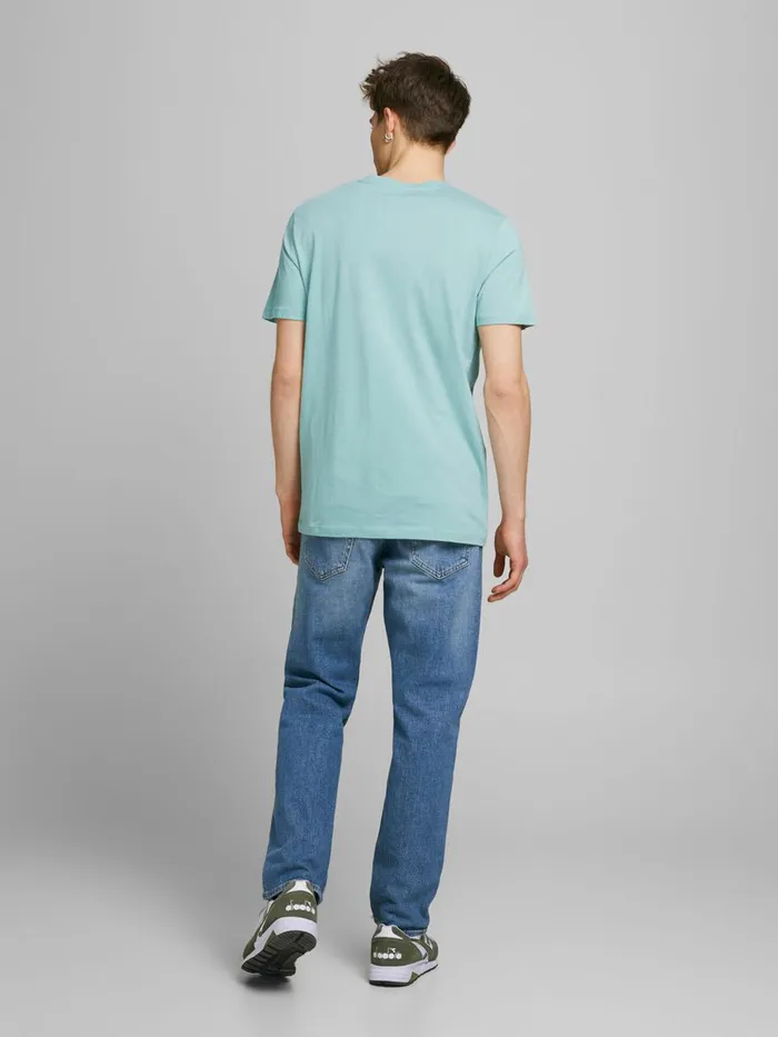 Tshirts JACK and JONES Mens REGULAR FIT TSHIRT Blue Blue Surf Gift 4 You