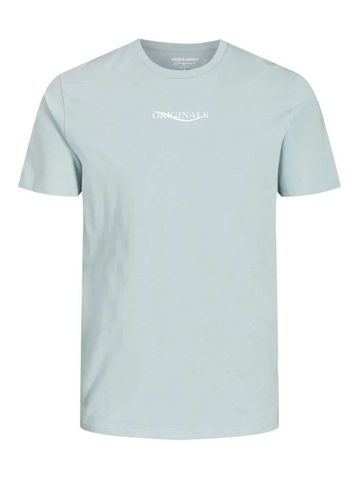 Tshirts JACK and JONES Mens REGULAR FIT TSHIRT Blue Blue Surf Gift 4 You