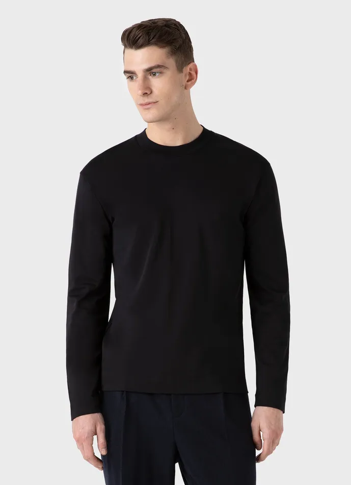 Tshirts Long Sleeve Heavyweight Tshirt Black 8211 ussunspel Men Tshirts Long Sleeve Heavyweight Tshirt Black 8211 ussunspel Men