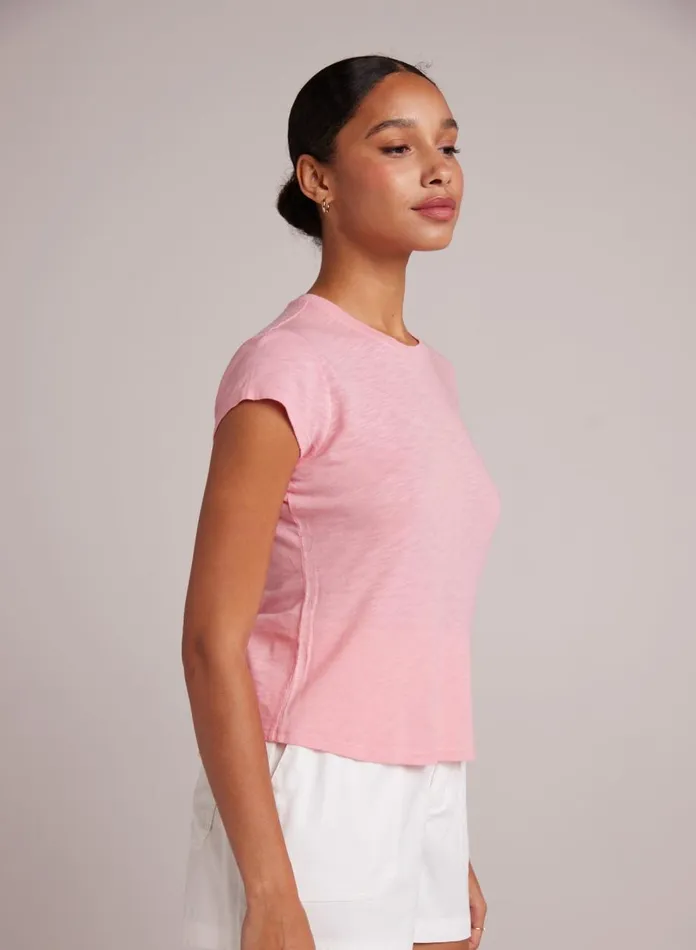 TShirts Women Bella Dahl Baby Crew Tee 8211 Blossom Pink