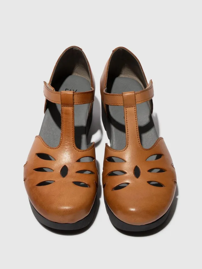 TStrap Sandals VELT224FLY TAUPE Women Fly London Sandals