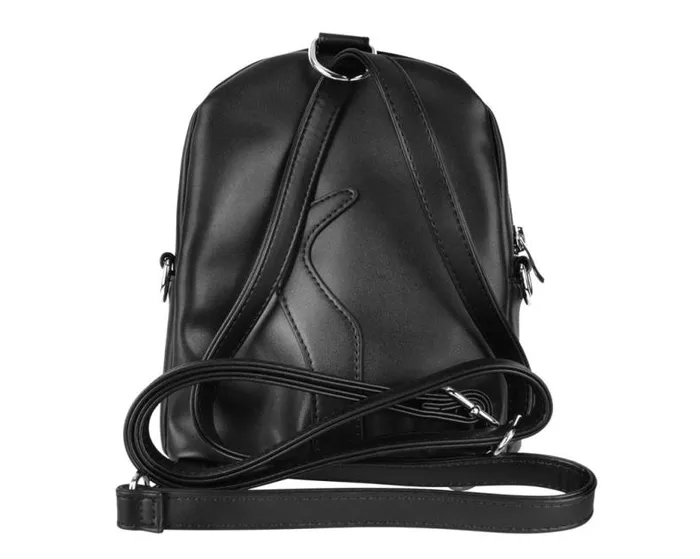 TUK Shoes Kitty Styles Women TUKskin Black Kitty MIni Backpack TUK Shoes Kitty Styles Women TUKskin Black Kitty MIni Backpack