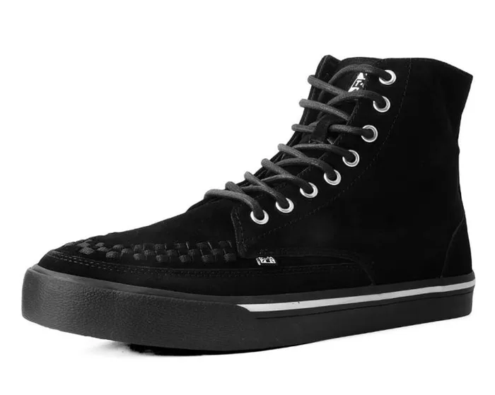 TUK Shoes Sneakers Men Black Suede 8Eye Sneaker Boot
