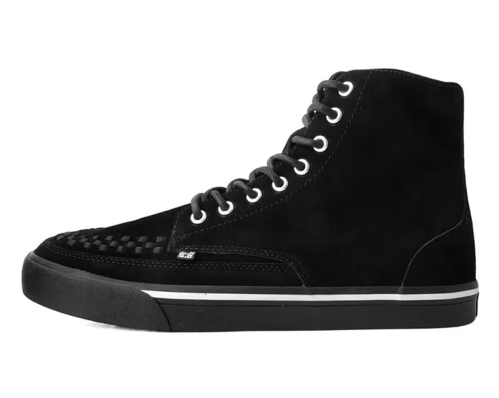 TUK Shoes Sneakers Men Black Suede 8Eye Sneaker Boot