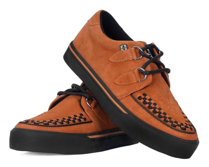 TUK Shoes Sneakers Men Burnt Orange Suede 2Ring VLK Sneaker TUK Shoes Sneakers Men Burnt Orange Suede 2Ring VLK Sneaker