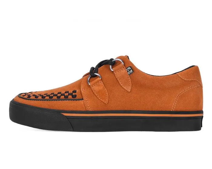 TUK Shoes Sneakers Men Burnt Orange Suede 2Ring VLK Sneaker TUK Shoes Sneakers Men Burnt Orange Suede 2Ring VLK Sneaker
