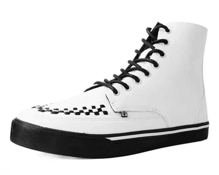 TUK Shoes Sneakers Men White TUKskin 8Eye Sneaker Boot