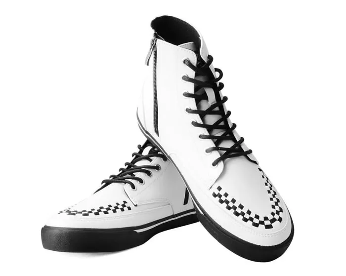 TUK Shoes Sneakers Men White TUKskin 8Eye Sneaker Boot TUK Shoes Sneakers Men White TUKskin 8Eye Sneaker Boot