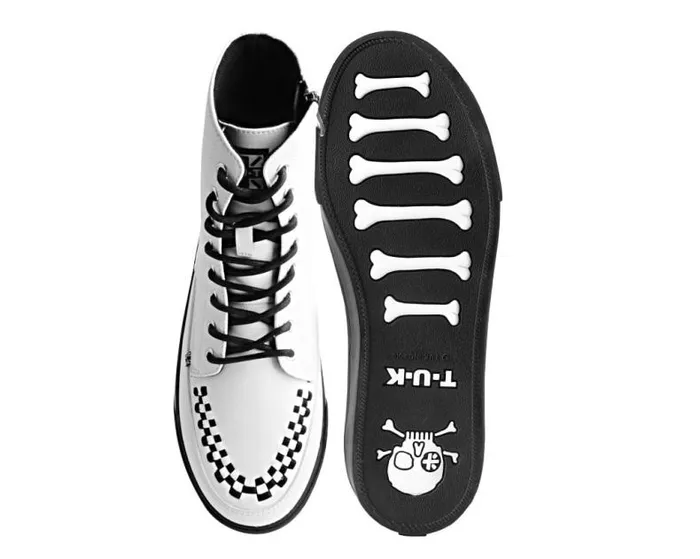 TUK Shoes Sneakers Men White TUKskin 8Eye Sneaker Boot TUK Shoes Sneakers Men White TUKskin 8Eye Sneaker Boot