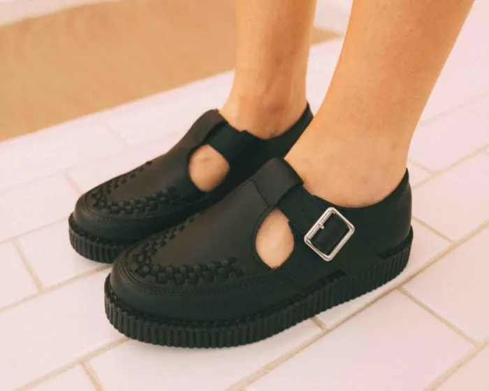 TUK Shoes Vegan Men Black TUKskin Viva Low Sandal TUK Shoes Vegan Men Black TUKskin Viva Low Sandal