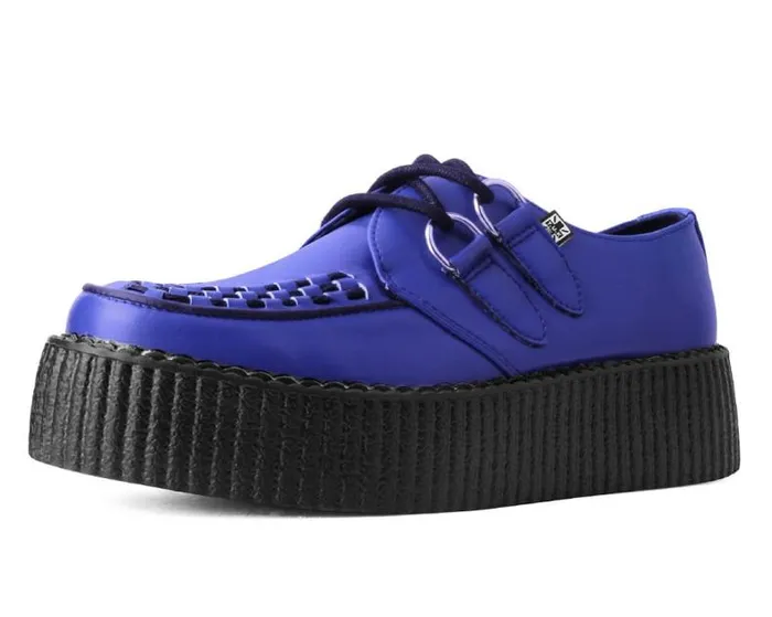 TUK Shoes Vegan Men Lazuli Blue TUKskin Mondo Creeper