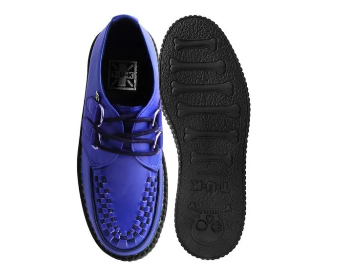 TUK Shoes Vegan Men Lazuli Blue TUKskin Mondo Creeper TUK Shoes Vegan Men Lazuli Blue TUKskin Mondo Creeper