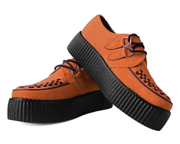 TUK Shoes Vegan Women Burnt Orange Viva Mondo Creeper TUK Shoes Vegan Women Burnt Orange Viva Mondo Creeper