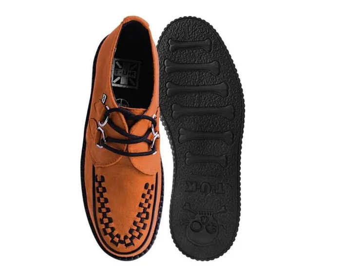 TUK Shoes Vegan Women Burnt Orange Viva Mondo Creeper TUK Shoes Vegan Women Burnt Orange Viva Mondo Creeper