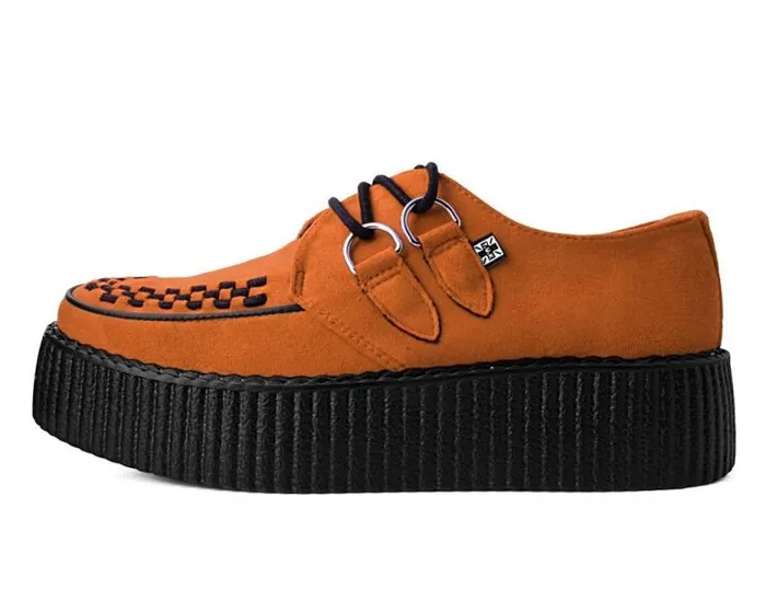 TUK Shoes Vegan Women Burnt Orange Viva Mondo Creeper TUK Shoes Vegan Women Burnt Orange Viva Mondo Creeper