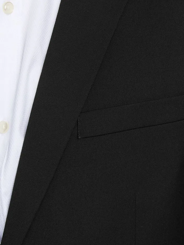 Tailoring JACK and JONES Mens 2PIECE SUPER SLIM FIT SUIT Black Black