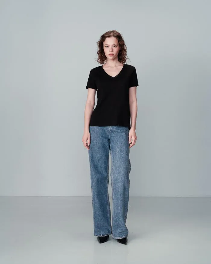 TEESHIRT NOIR NOA Shop Grace and Mila ShortSleeves Tshirts