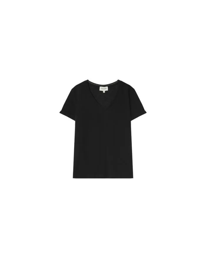 TEESHIRT NOIR NOA Shop Grace and Mila ShortSleeves Tshirts