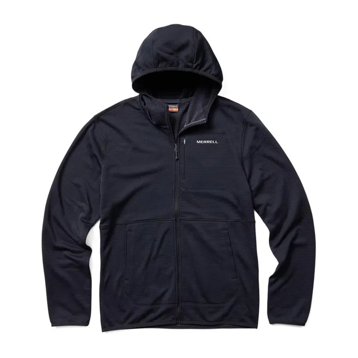 Terrain Geotex Full Zip Hoodie Black Men Merrell Tops