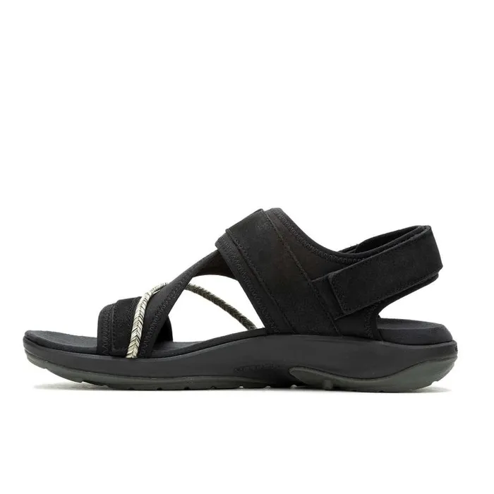 Terran 4 Backstrap Wide Width Black Women Merrell Sandals Terran 4 Backstrap Wide Width Black Women Merrell Sandals