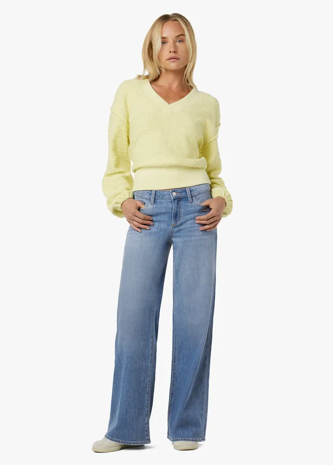 THE LOU LOU Hot Shot Women Wide Leg Joe8217s Jeans