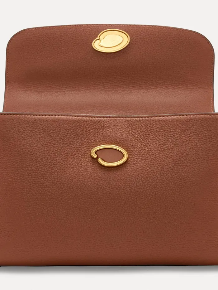 The Poppy Cognac Women Oscar De La Renta Handbags The Poppy Cognac Women Oscar De La Renta Handbags