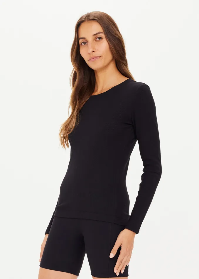 THE UPSIDE Shirts and Tanks Women TAMMY LONG SLEEVE THE UPSIDE Shirts and Tanks Women TAMMY LONG SLEEVE