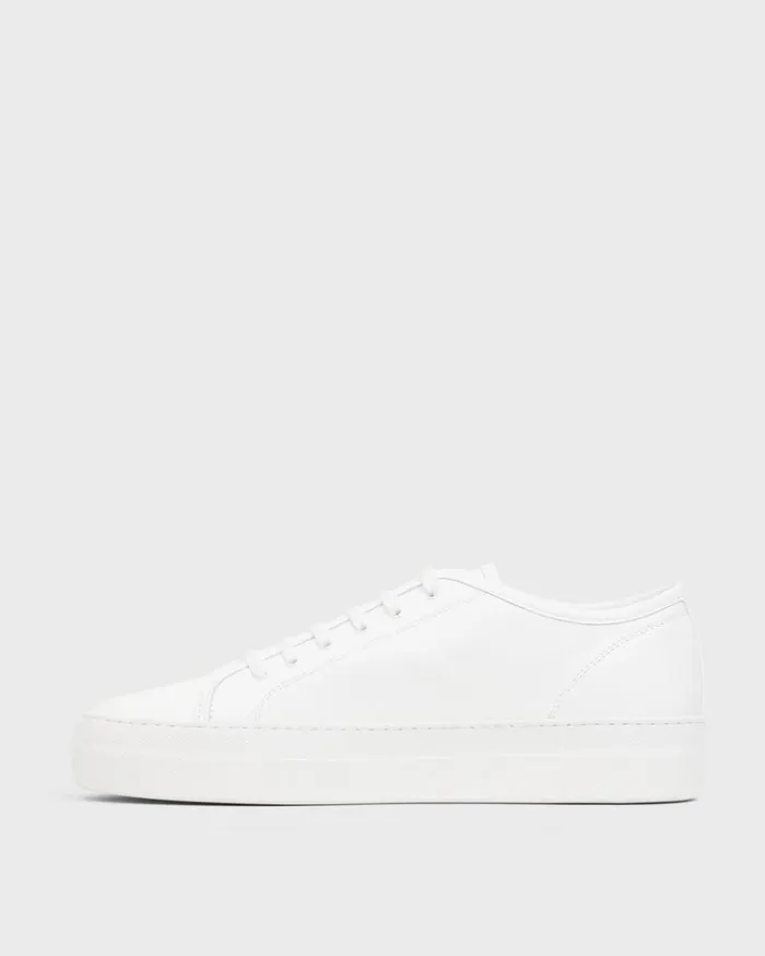 Theory Common Projects Womens Tournament LowTop Super Platform Sneakers White Women Shoes Theory Common Projects Womens Tournament LowTop Super Platform Sneakers White Women Shoes