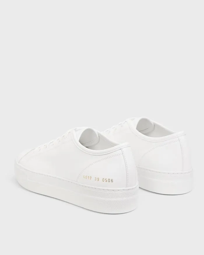 Theory Common Projects Womens Tournament LowTop Super Platform Sneakers White Women Shoes Theory Common Projects Womens Tournament LowTop Super Platform Sneakers White Women Shoes