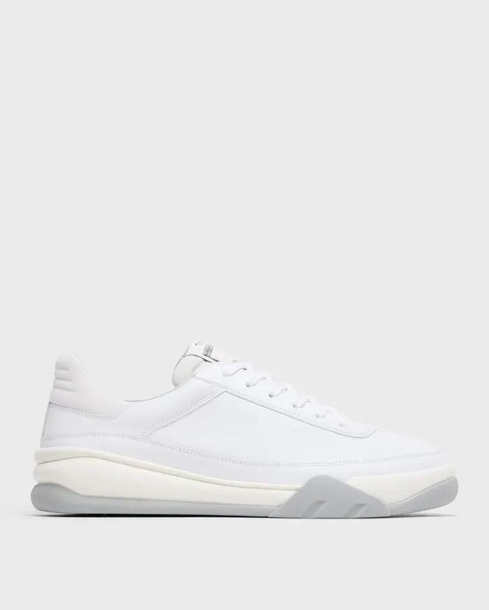 Theory Leather Sneaker White Men Shoes