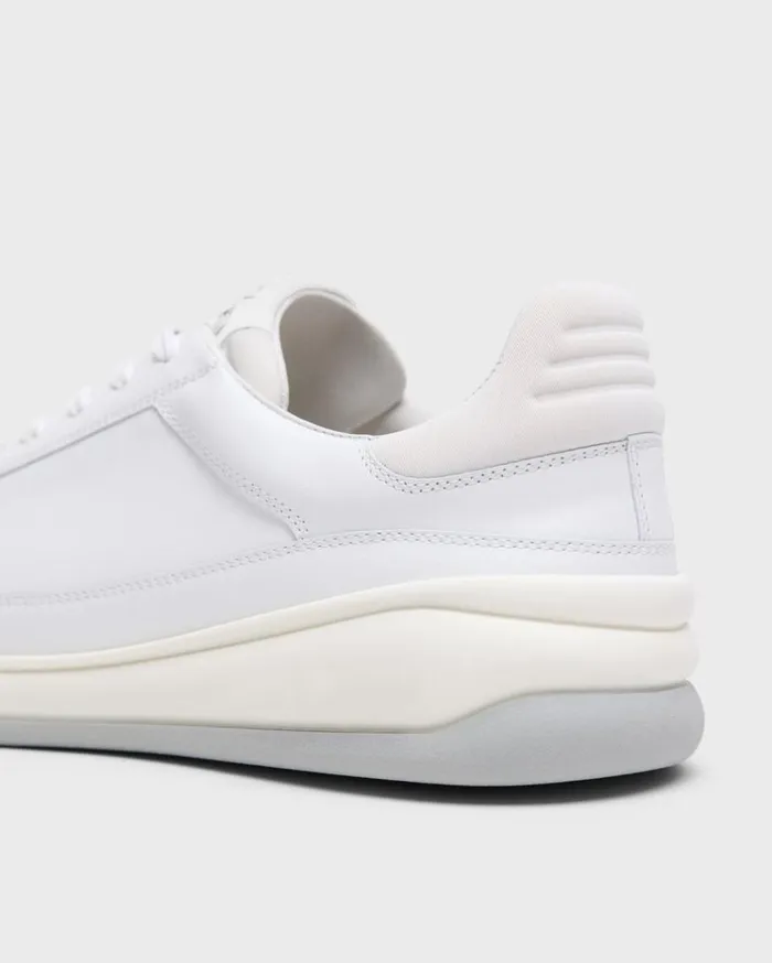 Theory Leather Sneaker White Men Shoes