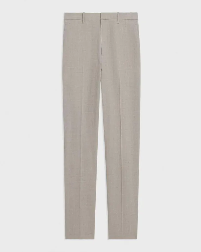 Theory Mayer Pant In Stretch Wool Sand Melange Men Suits