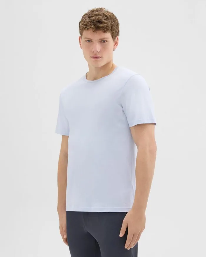 Theory Precise Tee In Pima Cotton Jersey Olympic Men TShirts Polos Theory Precise Tee In Pima Cotton Jersey Olympic Men TShirts Polos