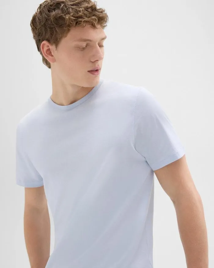 Theory Precise Tee In Pima Cotton Jersey Olympic Men TShirts Polos Theory Precise Tee In Pima Cotton Jersey Olympic Men TShirts Polos