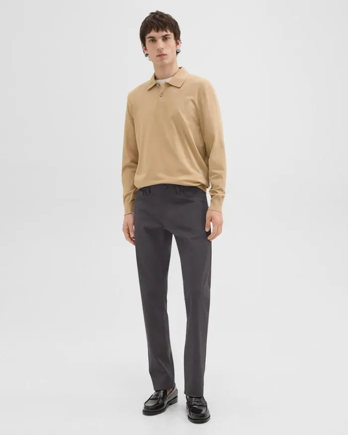 Theory Raffi 5Pocket Pant In Neoteric Twill Dark Grey Men Pants Theory Raffi 5Pocket Pant In Neoteric Twill Dark Grey Men Pants